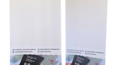 Passport Photo Backdrop
