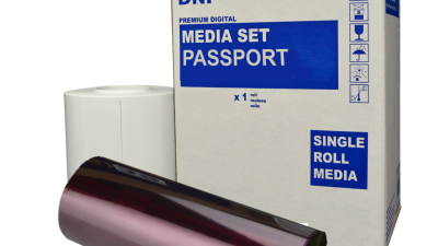 DSRX1HS 4x6" Media Kit for Passports -  Photo Paper and ribbon Kit